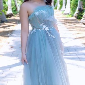Andrea & Leo Sage Green Dress